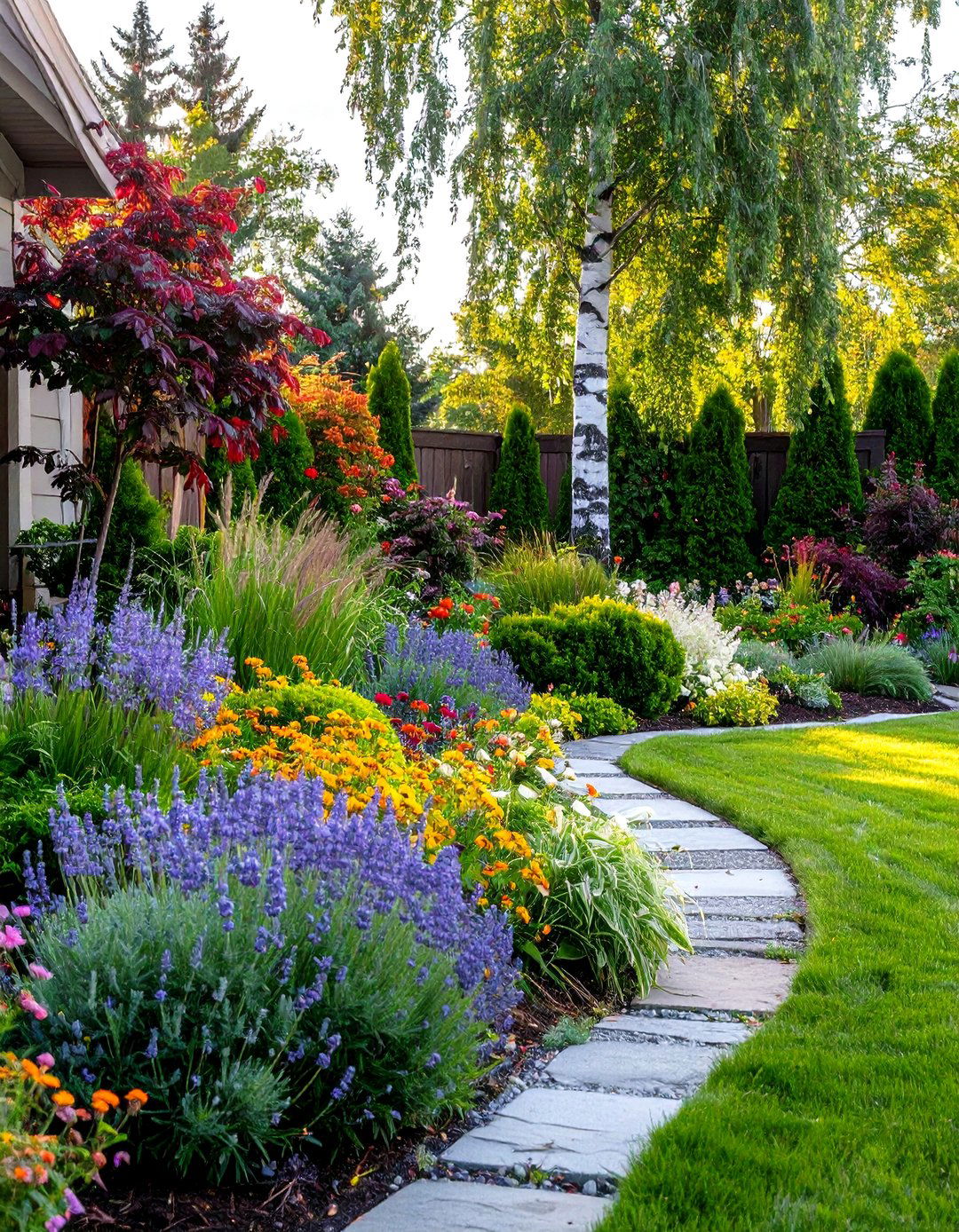 The All Season Interest Front Yard - 30 front yard ideas