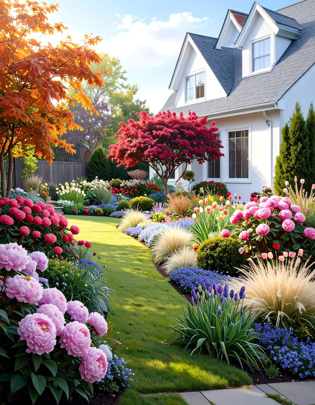 The All Season Interest Garden - 30 low maintenance cottage garden ideas