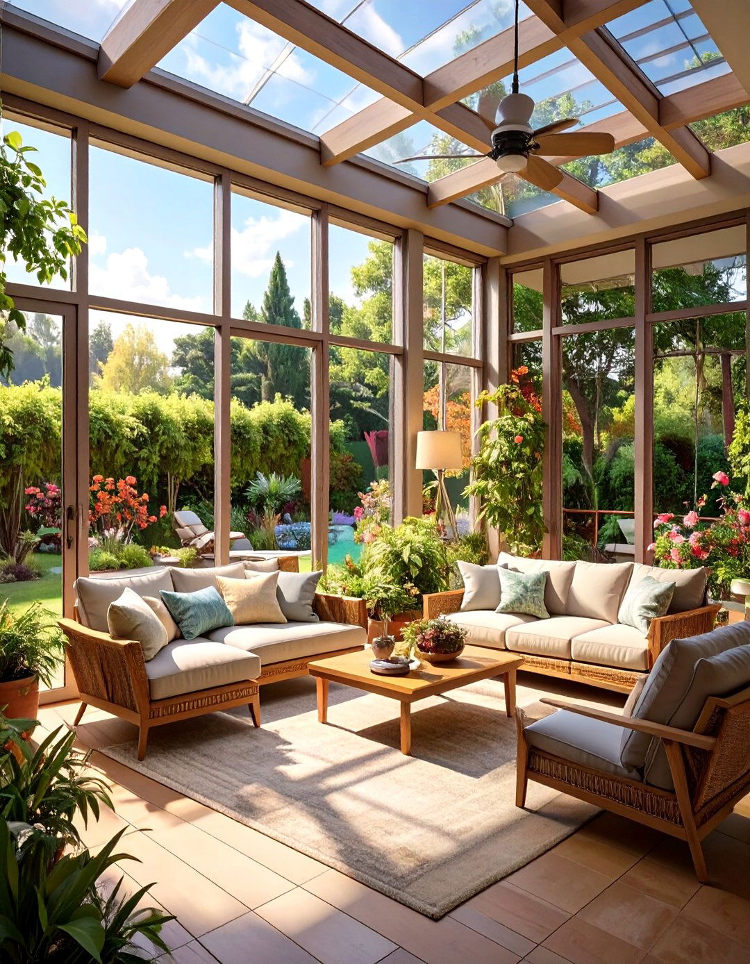 The All Weather Enclosed Patio - 30 deck and patio ideas