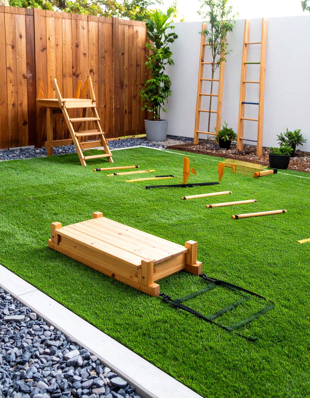 The All Weather Turf Training Ground - 30 backyard gym ideas