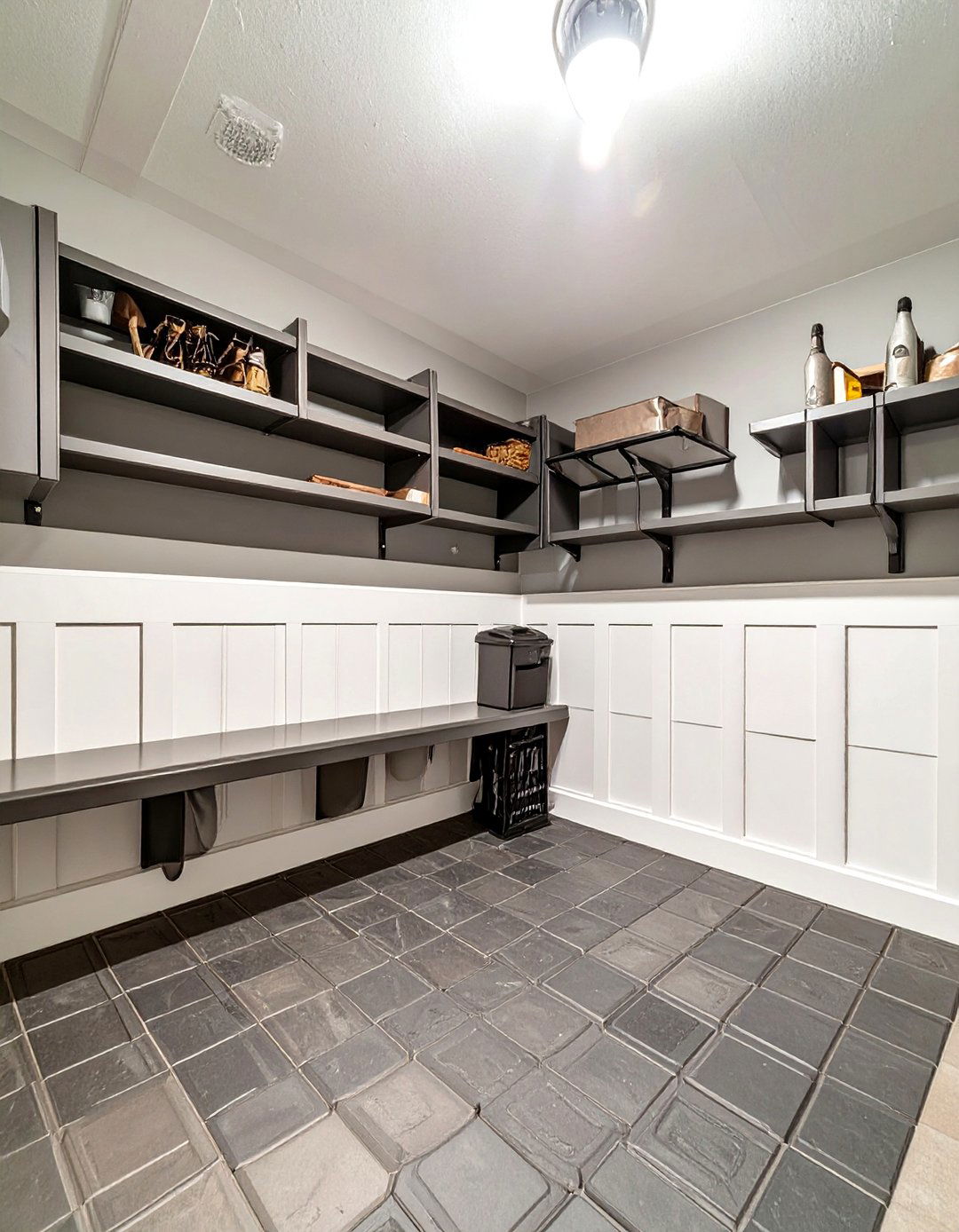 The All Weather Warrior Garage Mudroom - 30 garage mudroom ideas