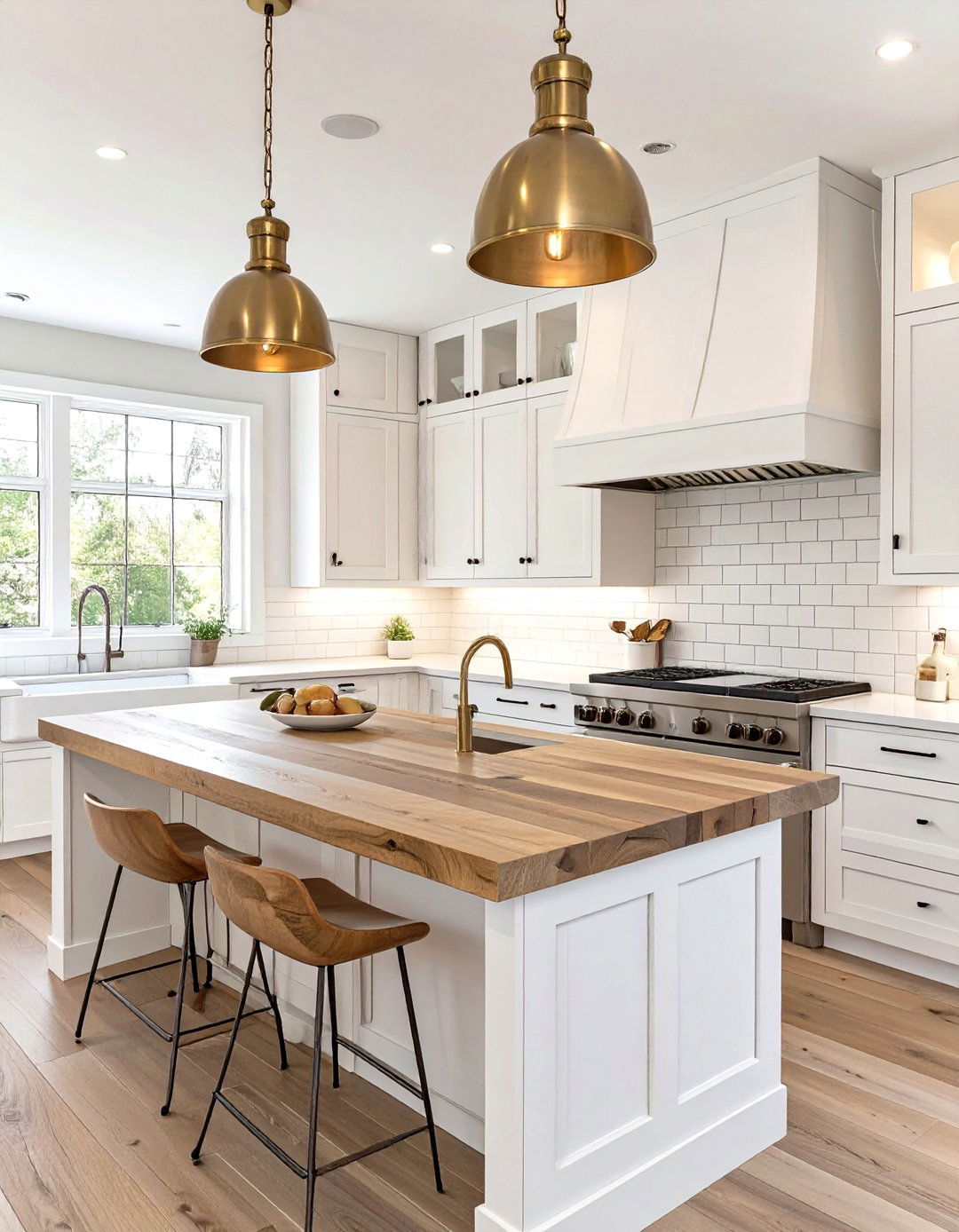 The All White Farmhouse Kitchen - 30 modern farm house design ideas