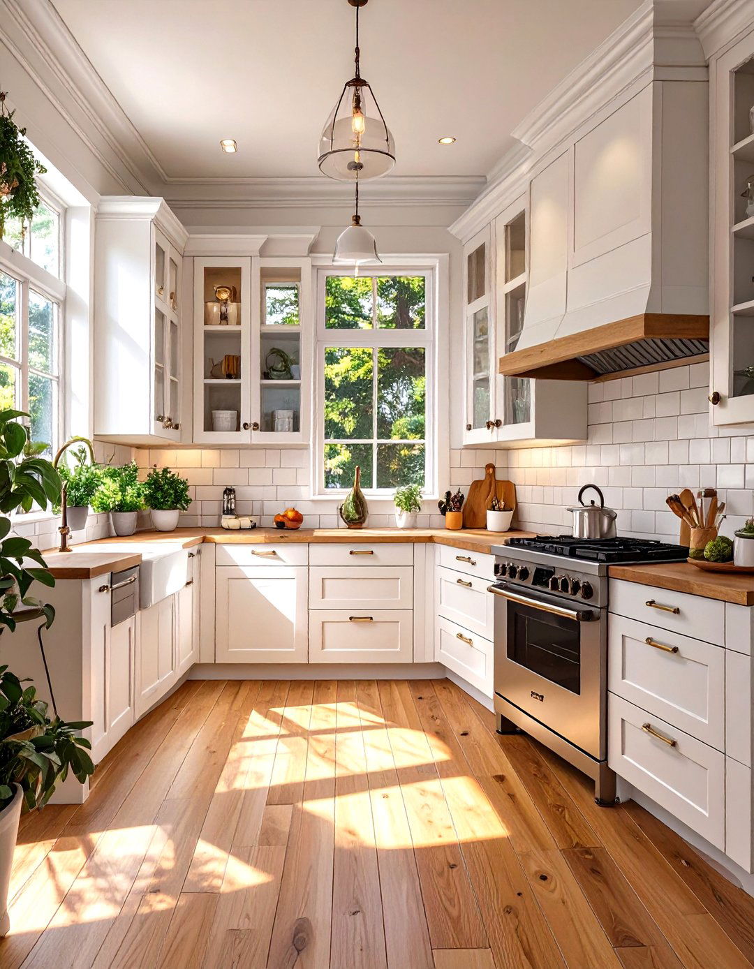 The All White Kitchen - 30 free kitchen design ideas