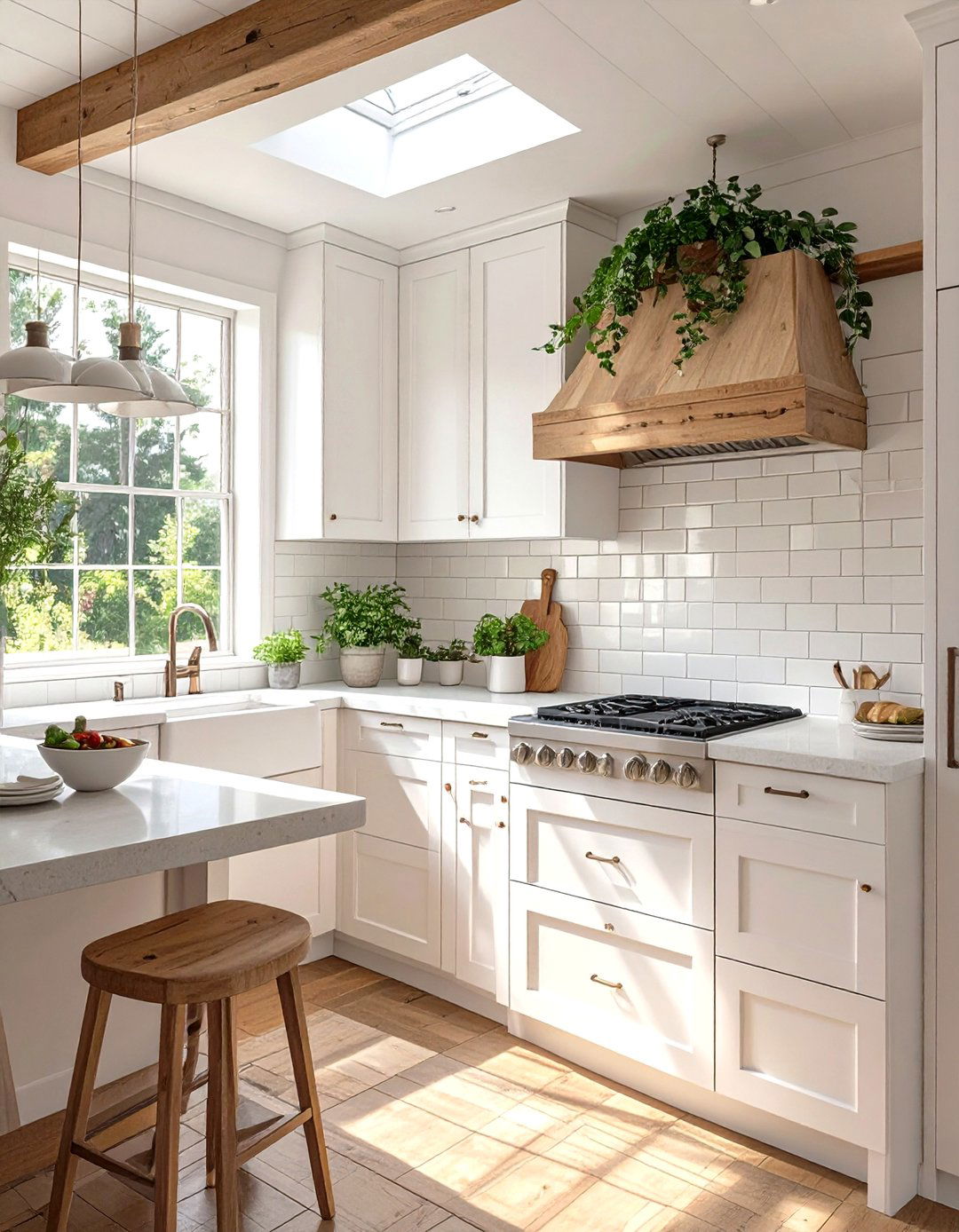 The All White Kitchen Illusion - 30 mobile home kitchen ideas