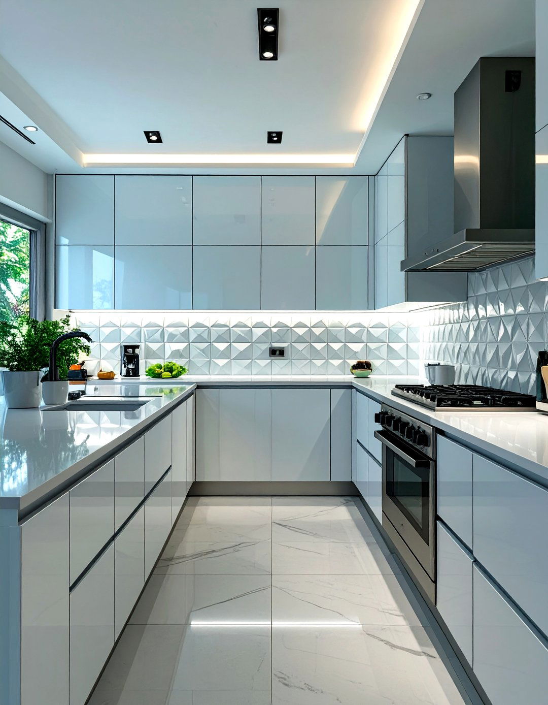 The All White Kitchen Reimagined - 30 contemporary kitchen ideas