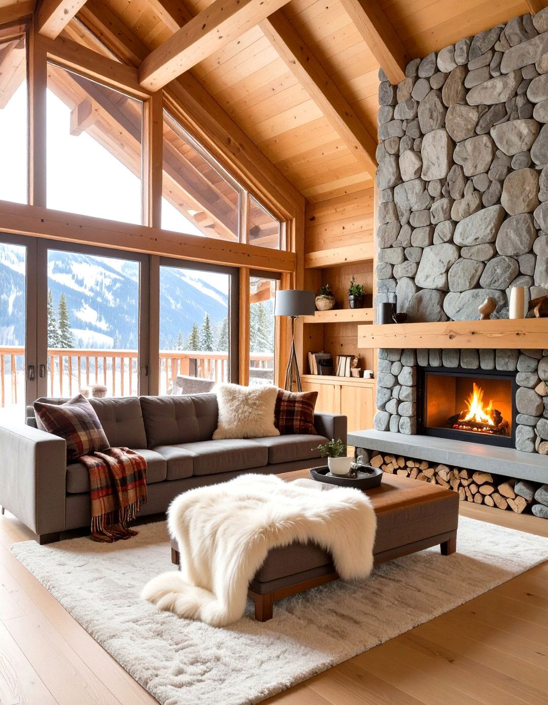 The Alpine Chalet Style - 30 cozy interior design ideas