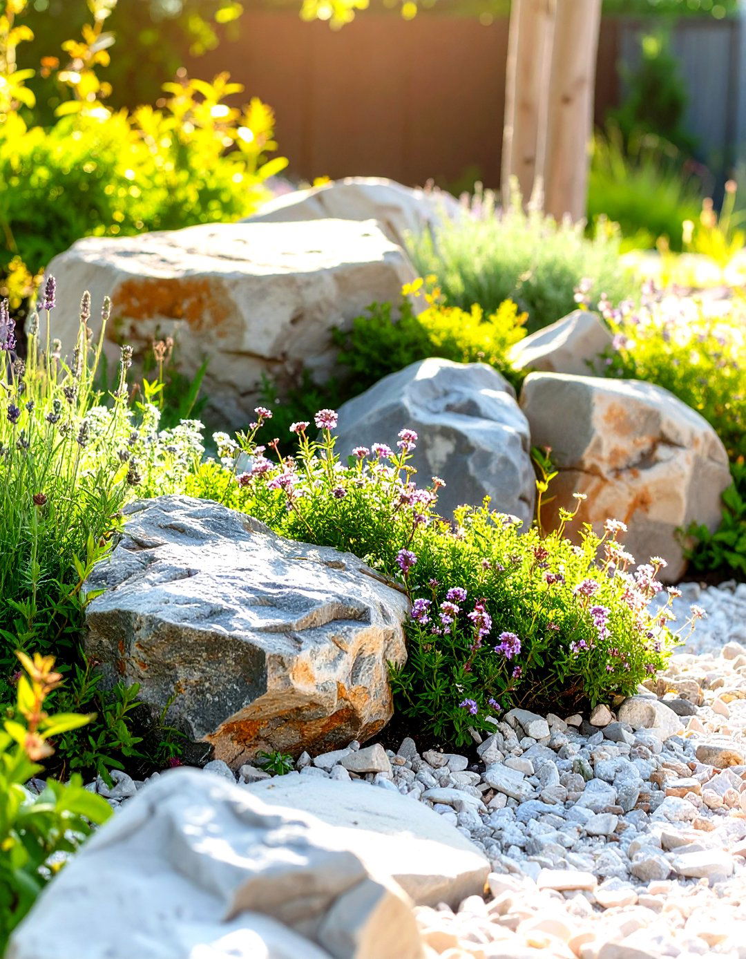 The Alpine Meadow Rock Garden - 30 low maintenance small rock garden ideas