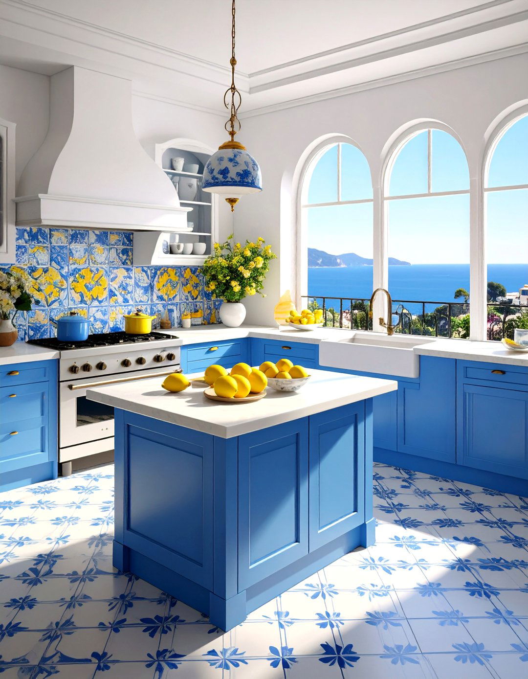 The Amalfi Coast Kitchen - 30 italian kitchen design ideas