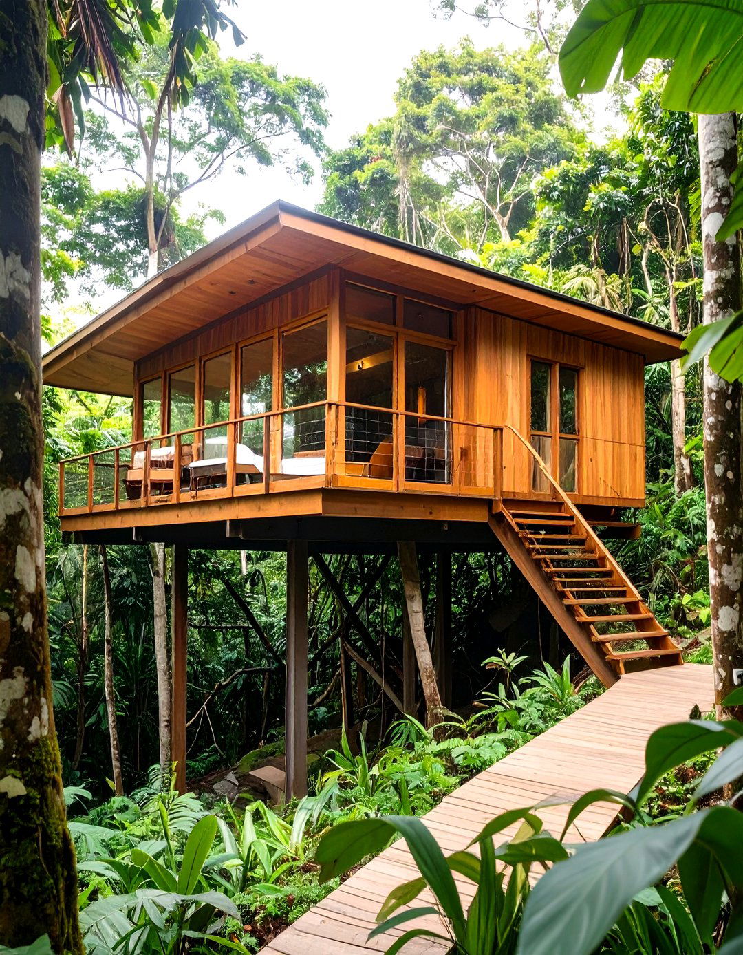 The Amazonian Rainforest Research Outpost - 30 home design game ideas