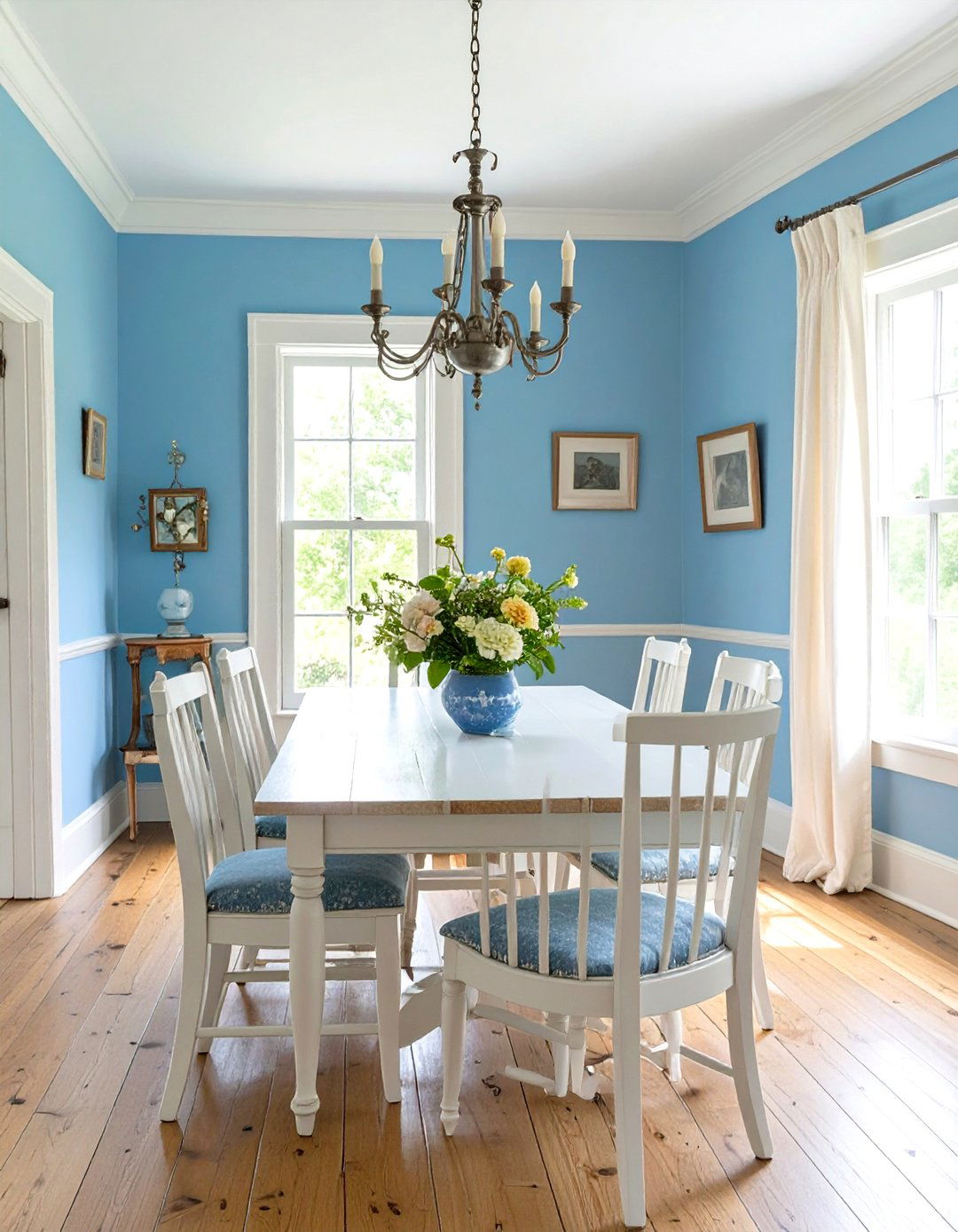 The American Colonial Cottage Dining Area - 30 cozy cottage cottage interior design ideas