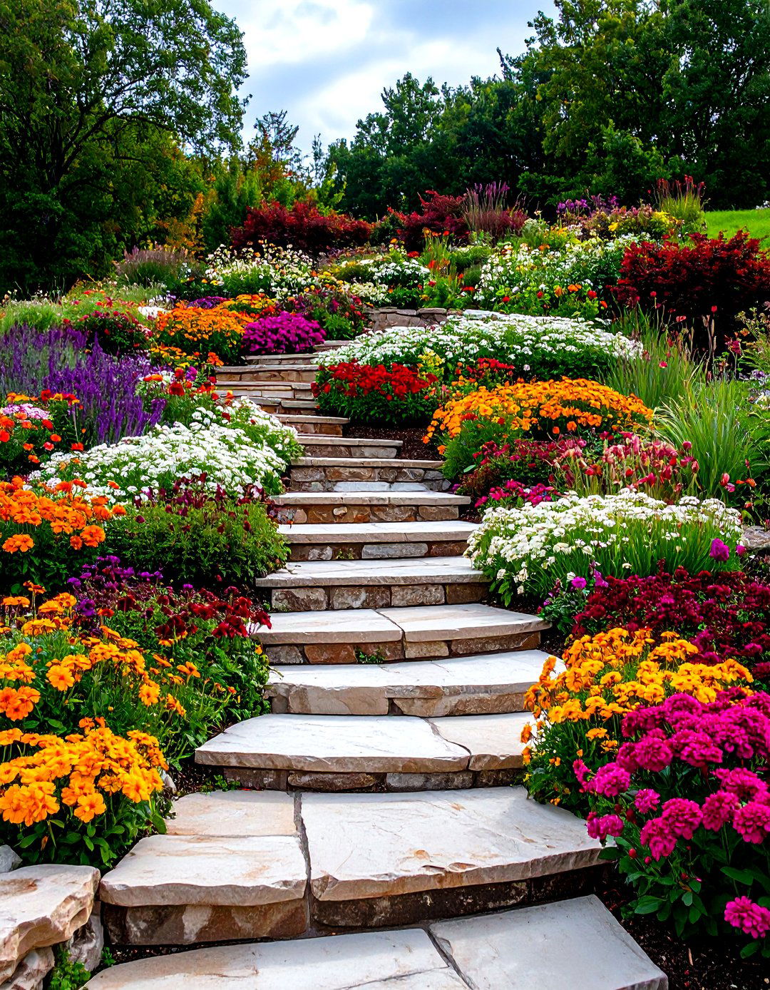 The Amphitheater Garden Bed - 30 garden beds ideas