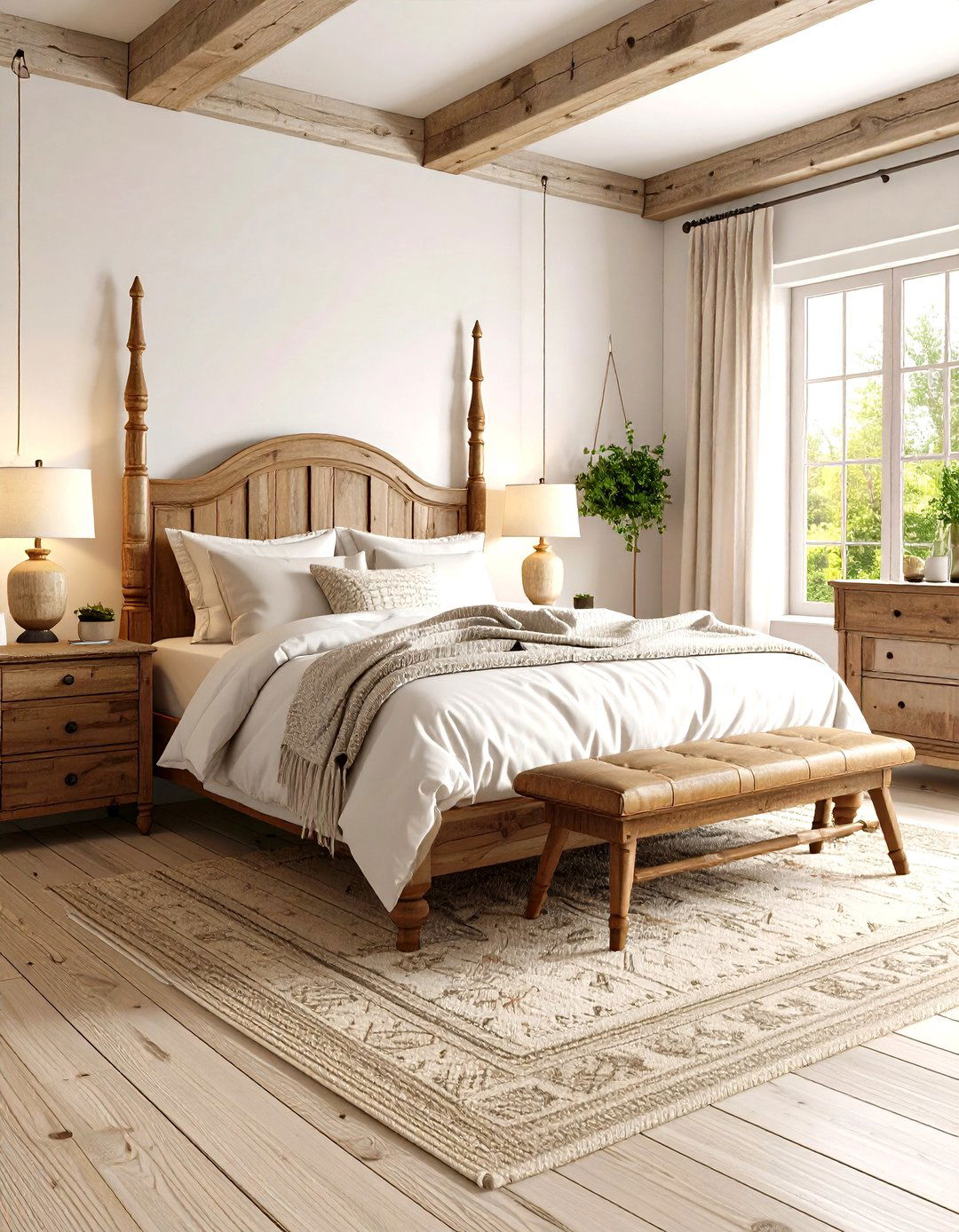 The Antique Finds Bedroom - 30 joanna gaines bedroom ideas