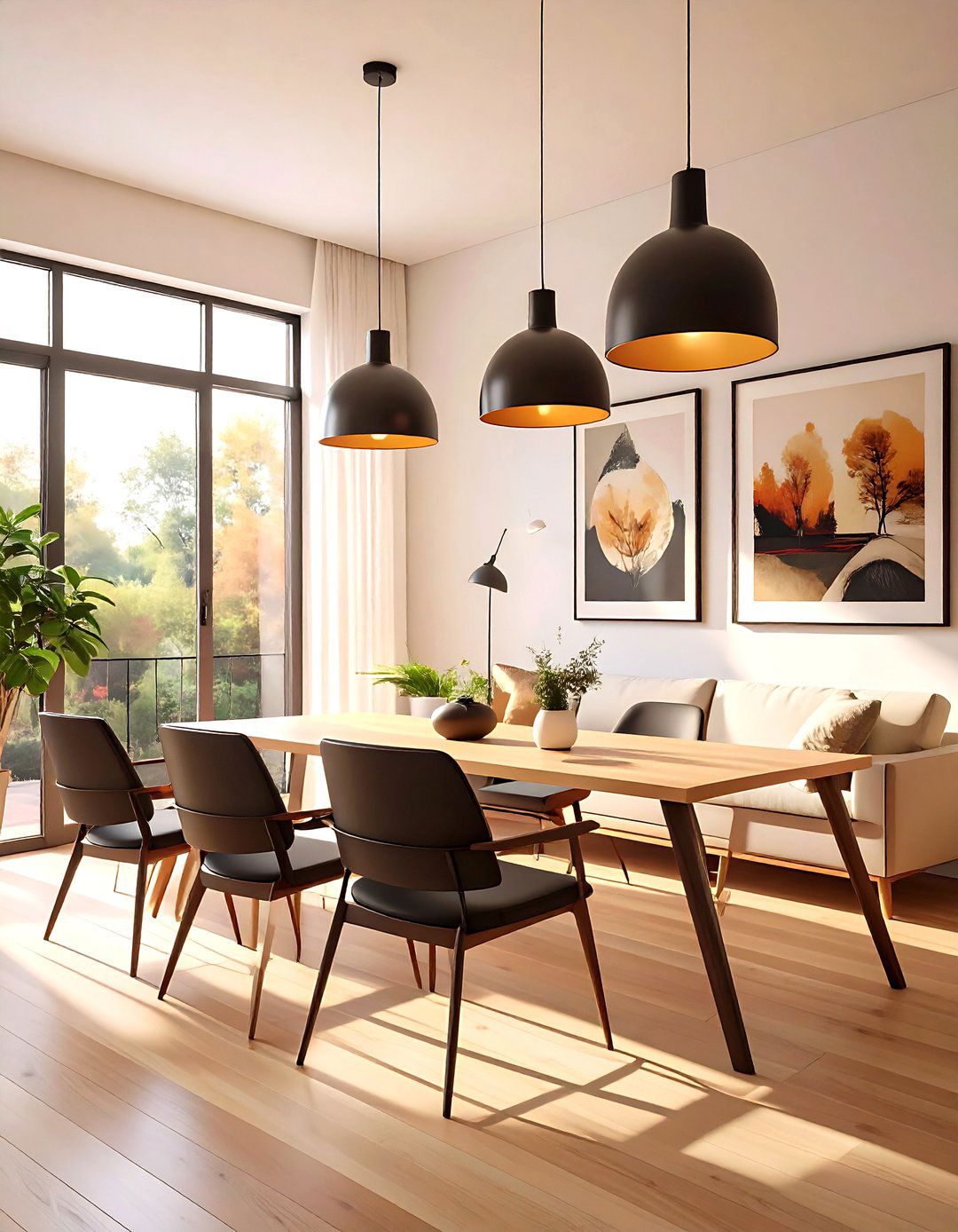 The Appeal of Matte Black Accents - 30 scandinavian interior design mrshomint ideas