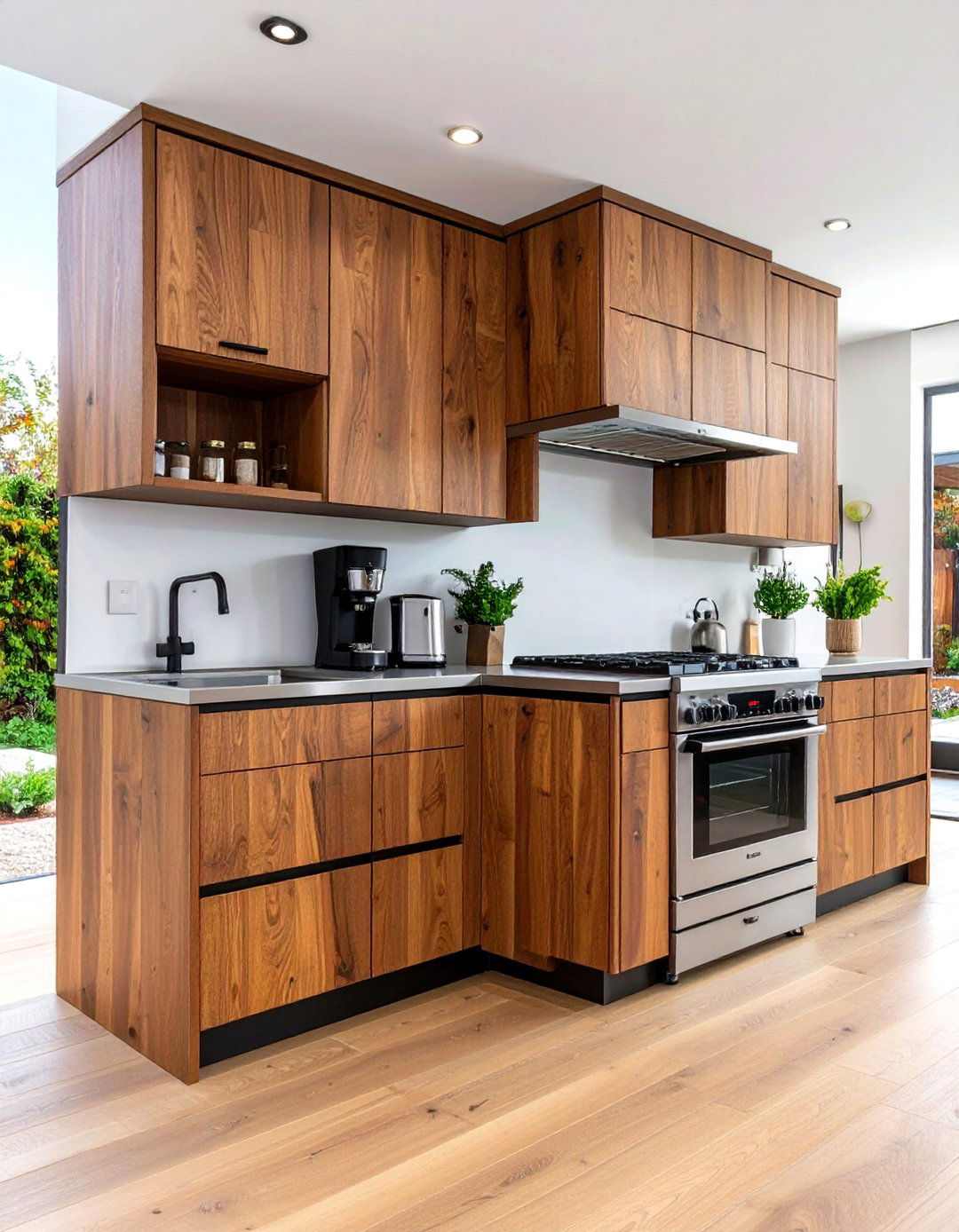 The Appliance Garage Corner Cabinet - 30 kitchen corner cabinet ideas