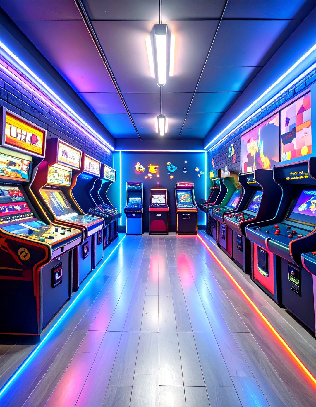 The Arcade Game Room - 30 kids game room ideas