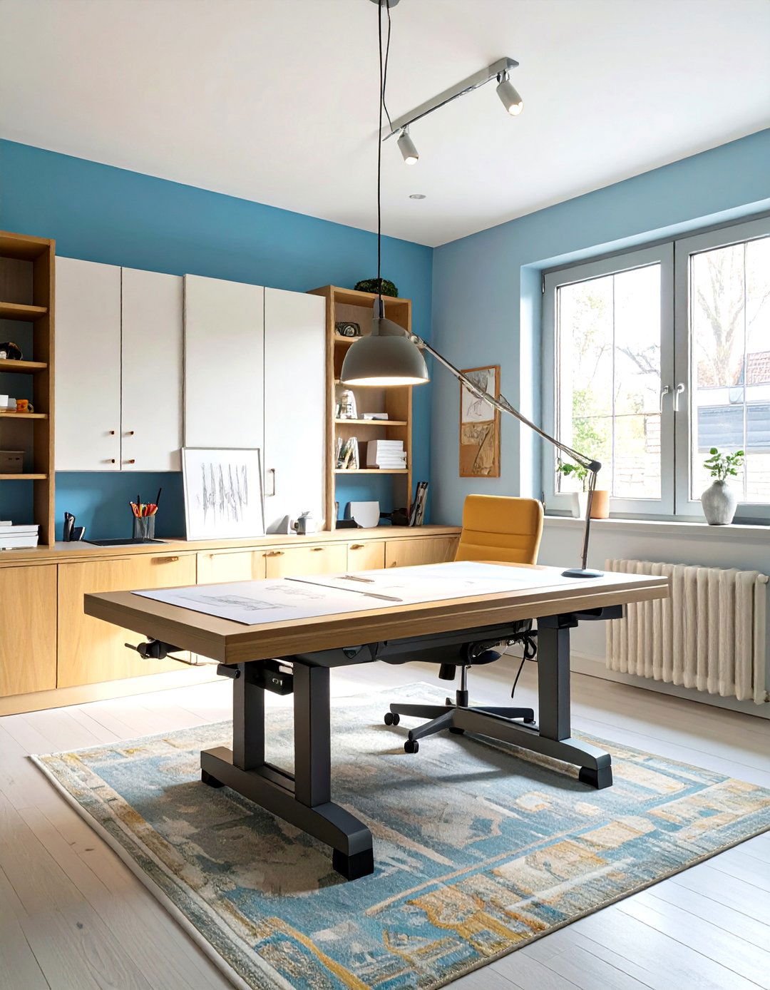 The Architects Drafting Room Home Office - 30 mens home office ideas