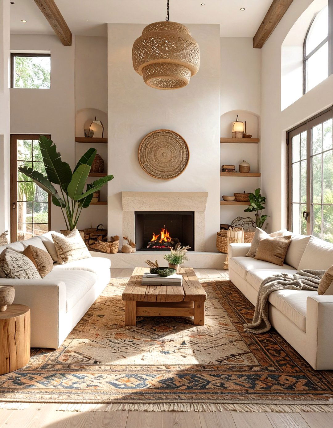 The Architectural Details Modern Boho Living Room - 30 modern boho living room ideas