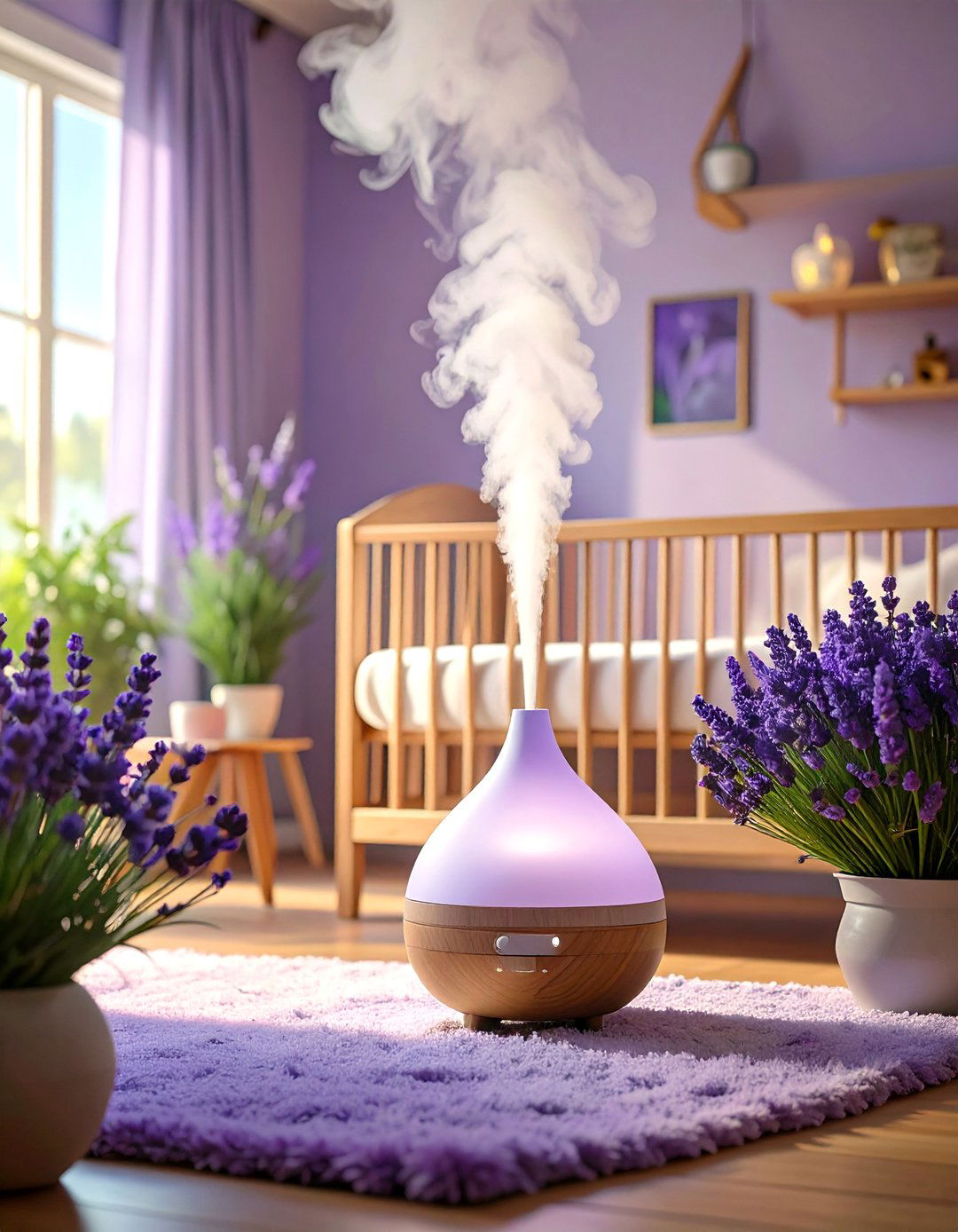 The Aromatherapy AI Diffusion Nursery - 30 ai nursery design ideas