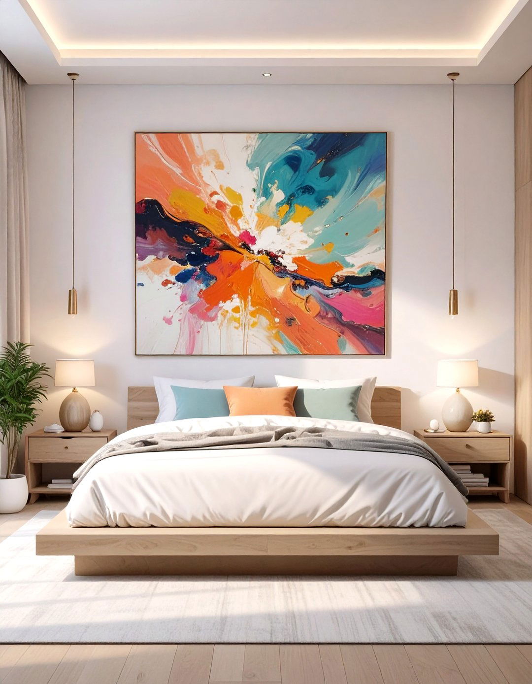 The Art Centric Guest Bedroom - 30 modern guest bedroom ideas