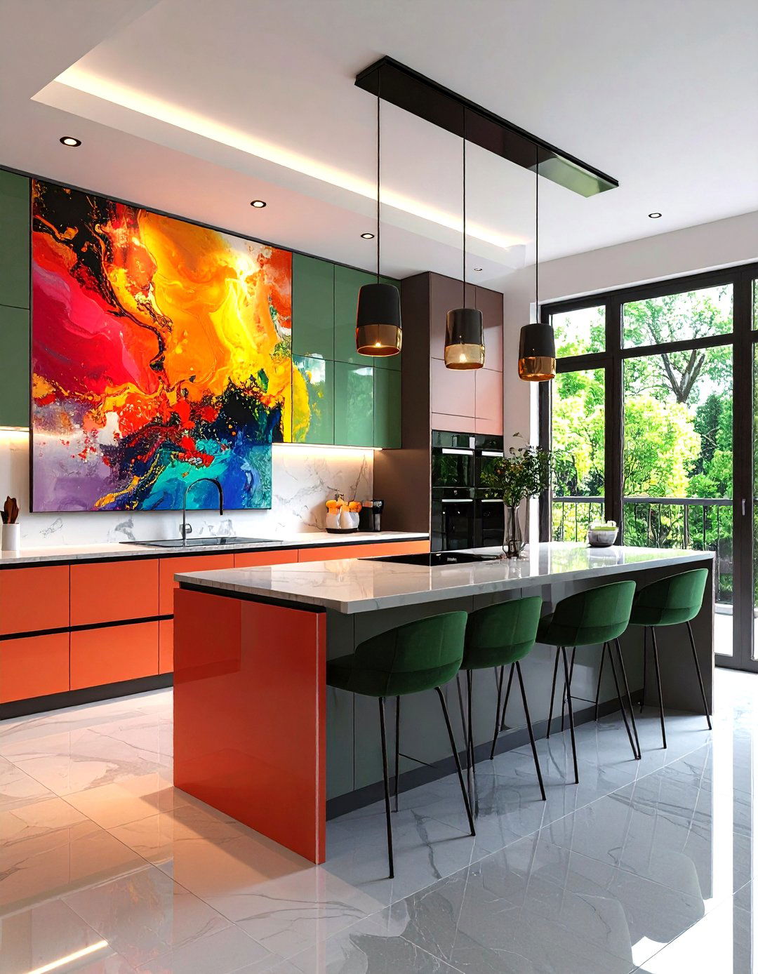 The Art Centric Kitchen - 30 functional kitchen design ideas