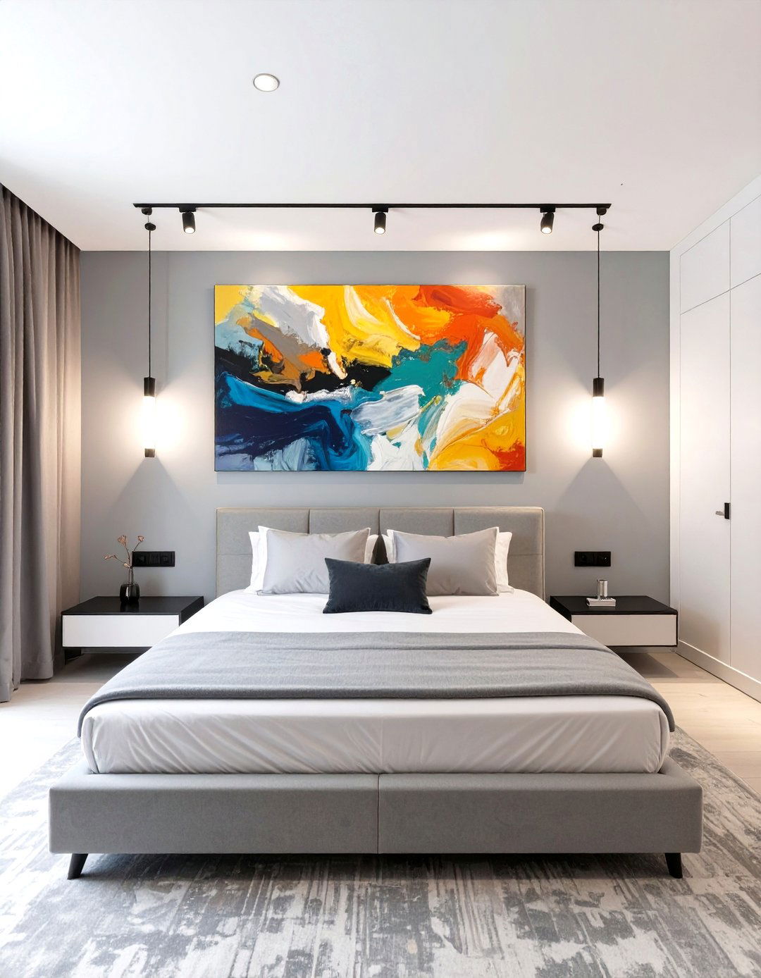 The Art Collectors Bedroom - 30 masculine bedroom ideas