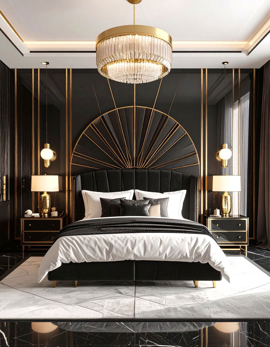 The Art Deco Bedroom - 30 dream bedroom ideas