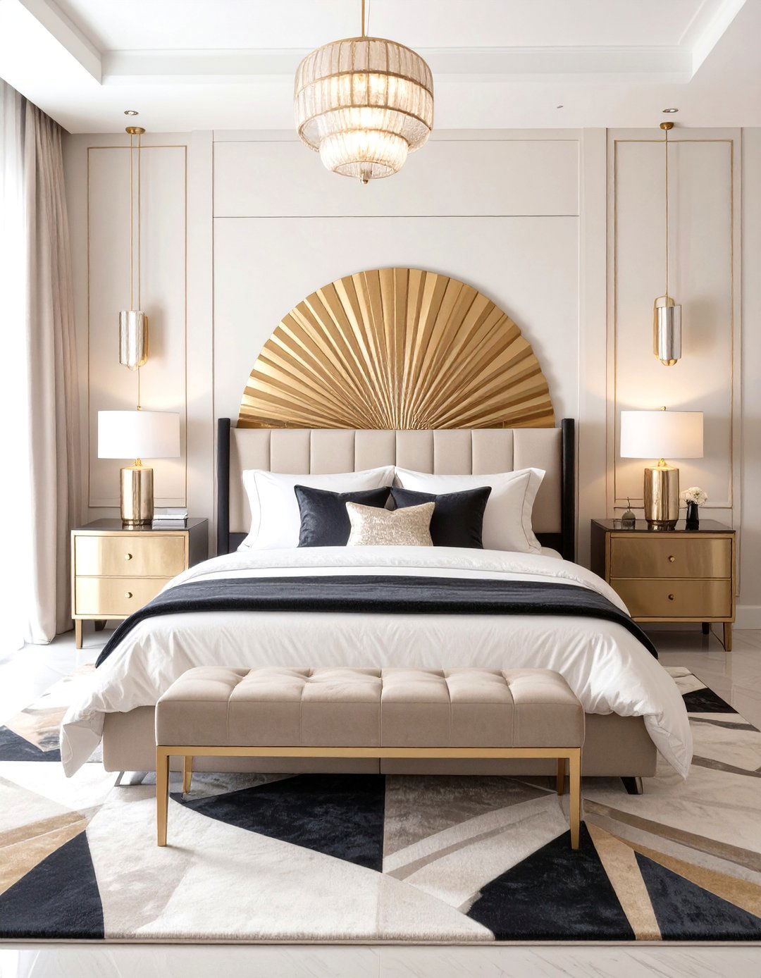 The Art Deco Bedroom - 30 cool bedroom ideas