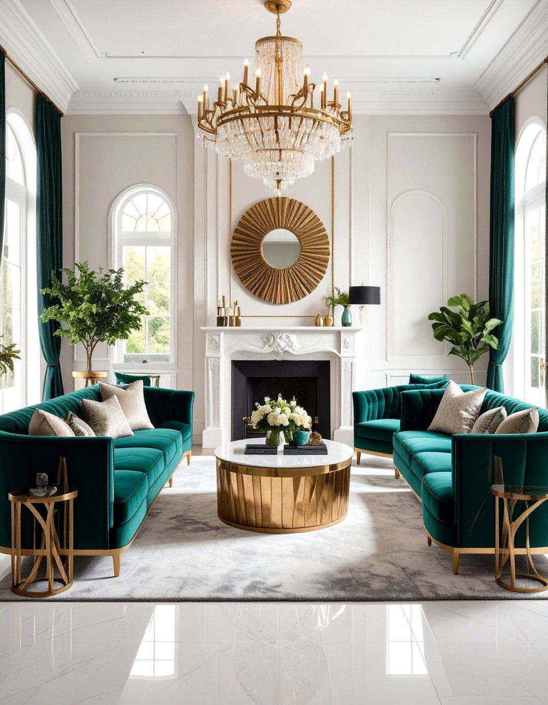 The Art Deco Formal Living Room - 30 formal living room ideas