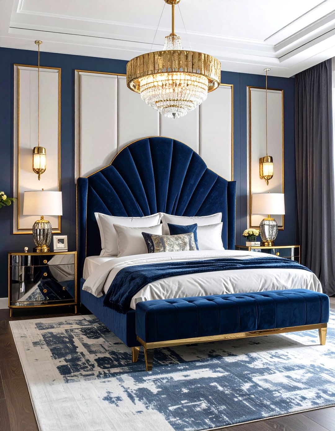 The Art Deco Glamour Bedroom - 30 grown woman bedroom ideas