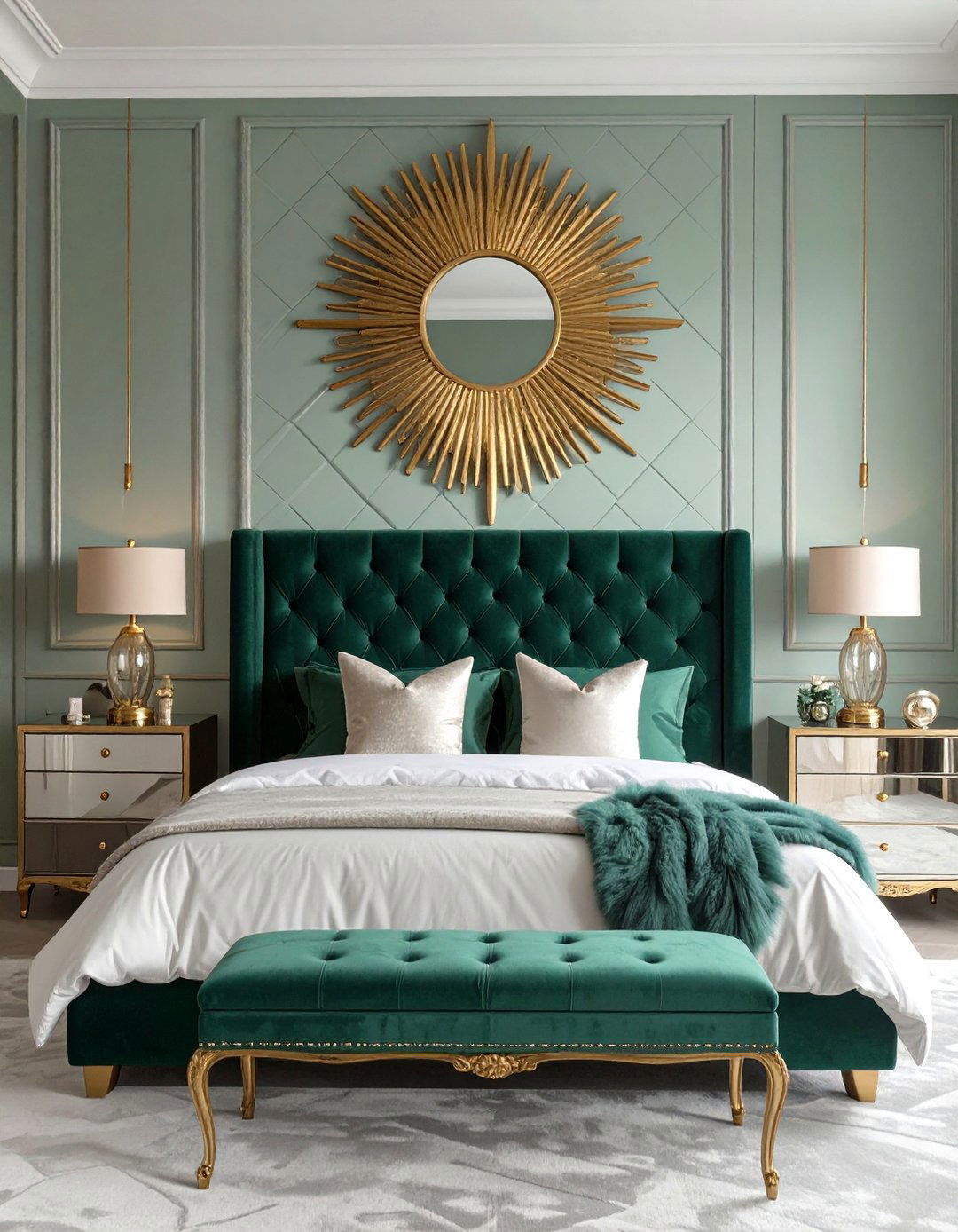 The Art Deco Glamour Bedroom - 30 bedroom picture ideas