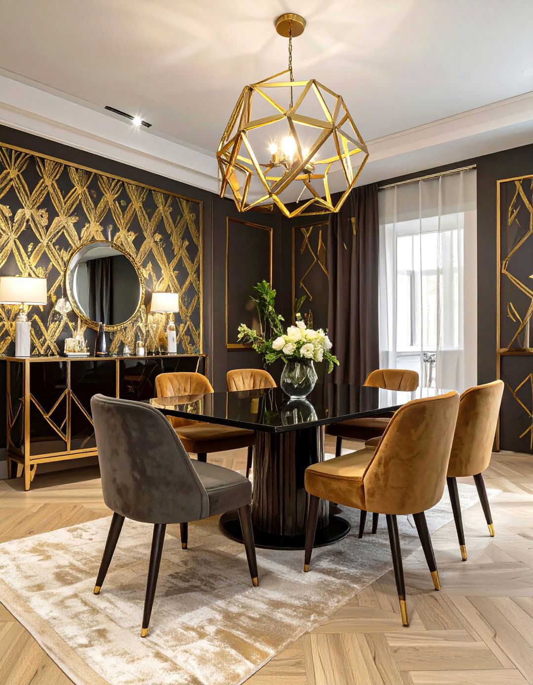 The Art Deco Glamour Dream House - 30 dream house design ideas