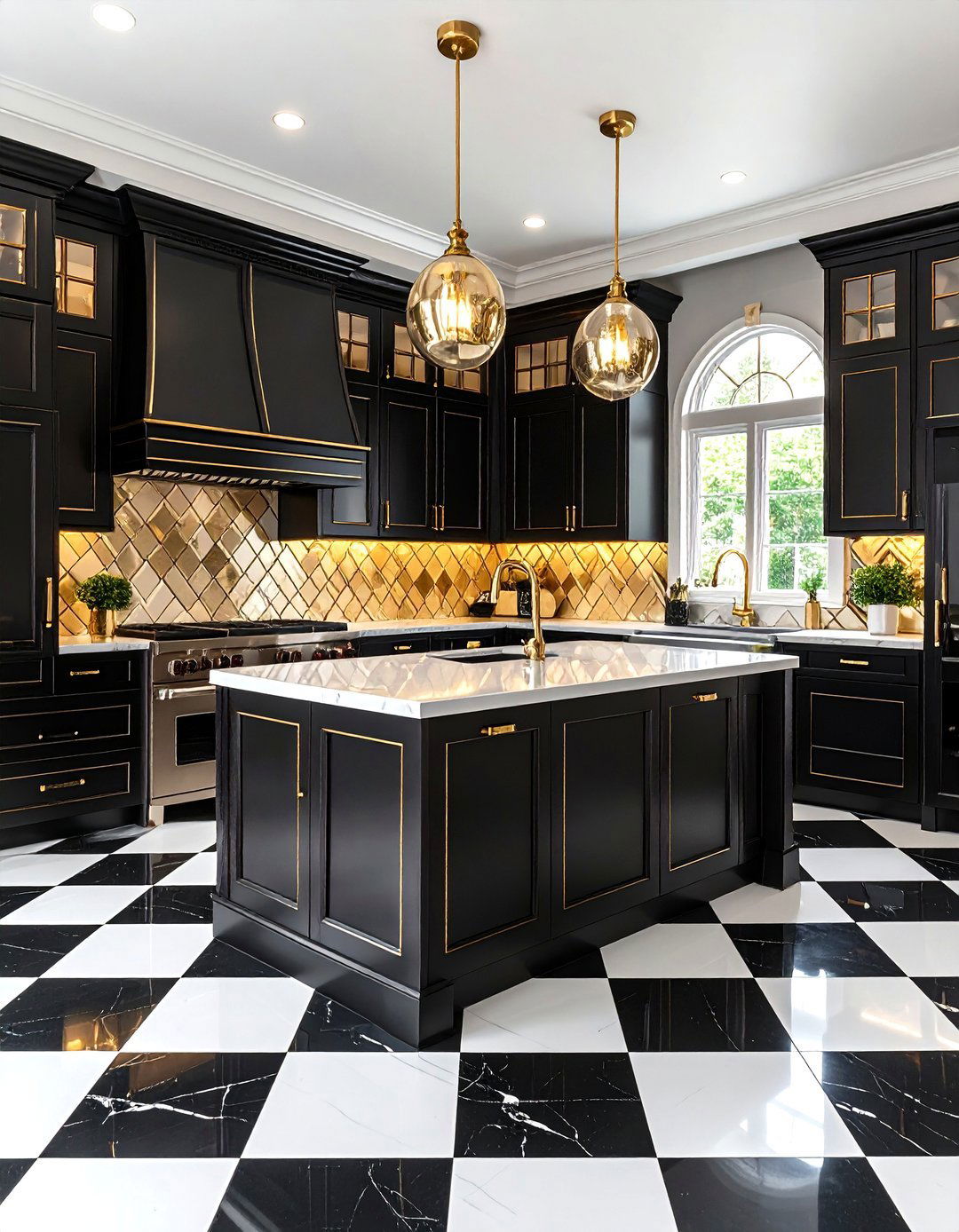 The Art Deco Glamour Kitchen - 30 kitchen update ideas