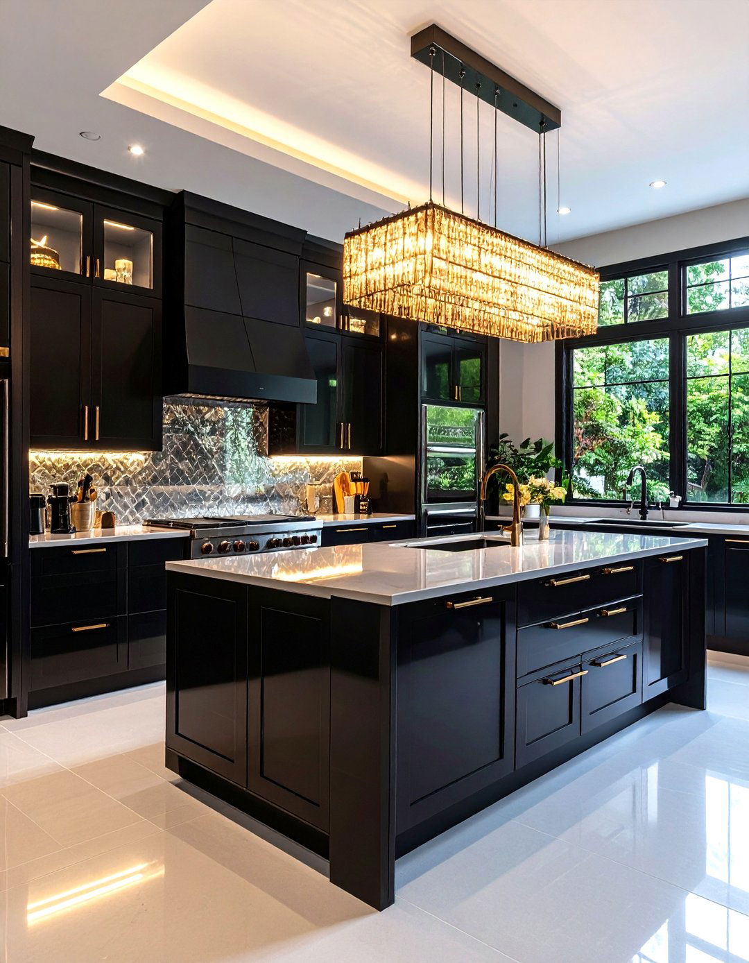 The Art Deco Glamour Kitchen - 30 interior design for kitchens ideas