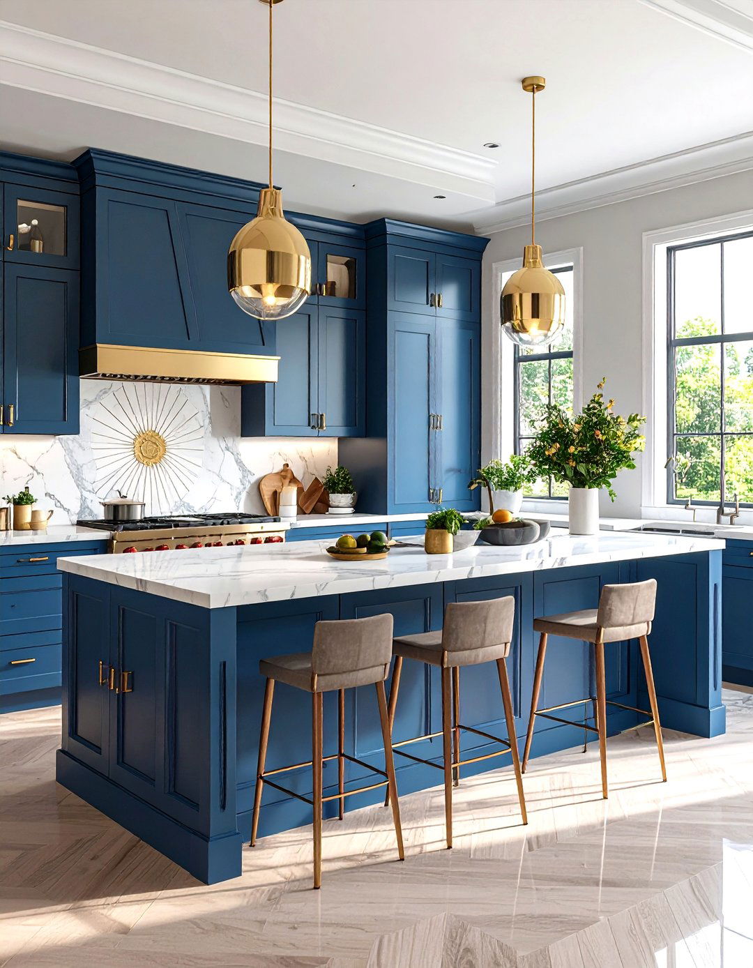 The Art Deco Glamour Kitchen - 30 kitchen cabinet design tool ideas