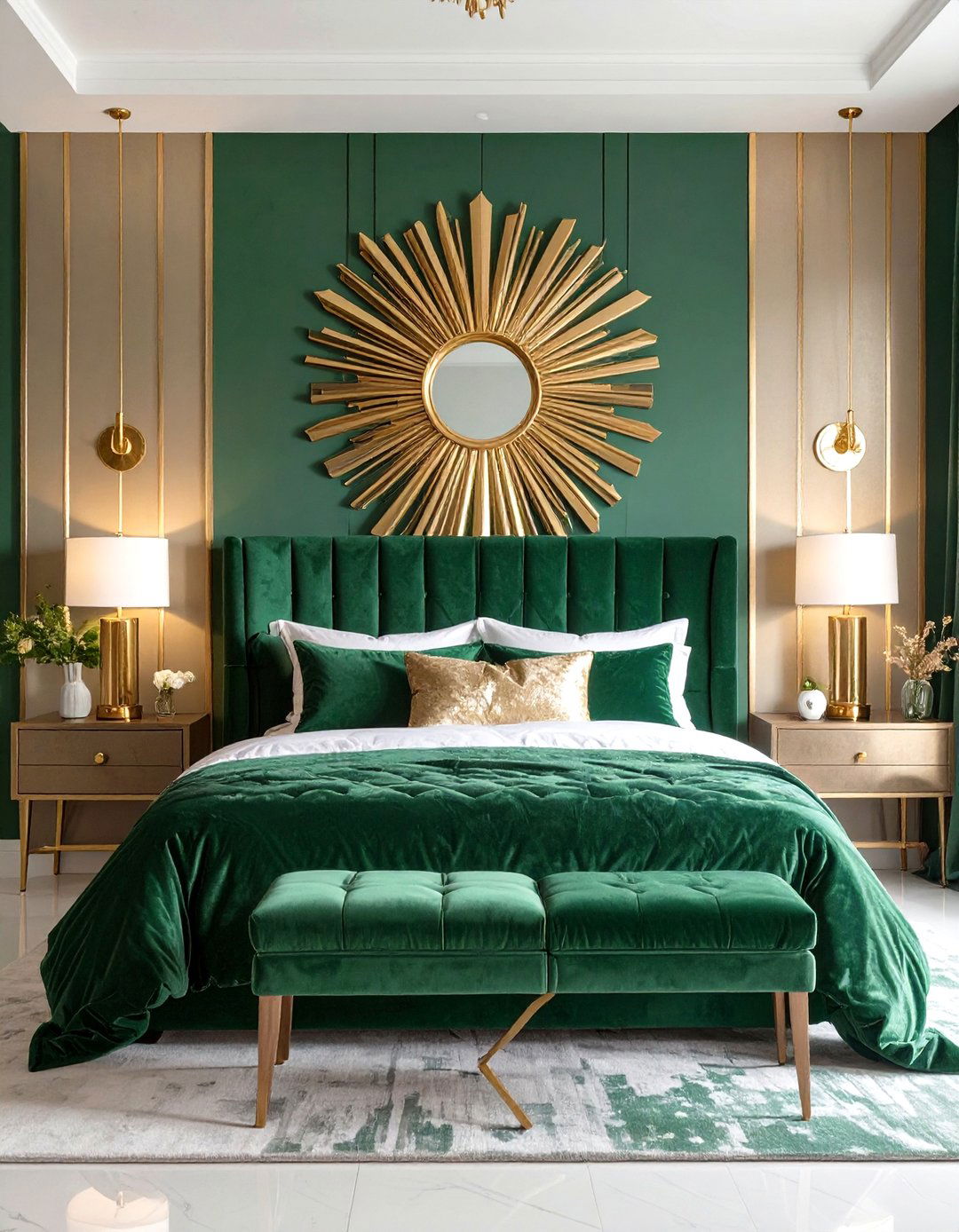 The Art Deco Inspired Bedroom - 30 masters in interior design ideas