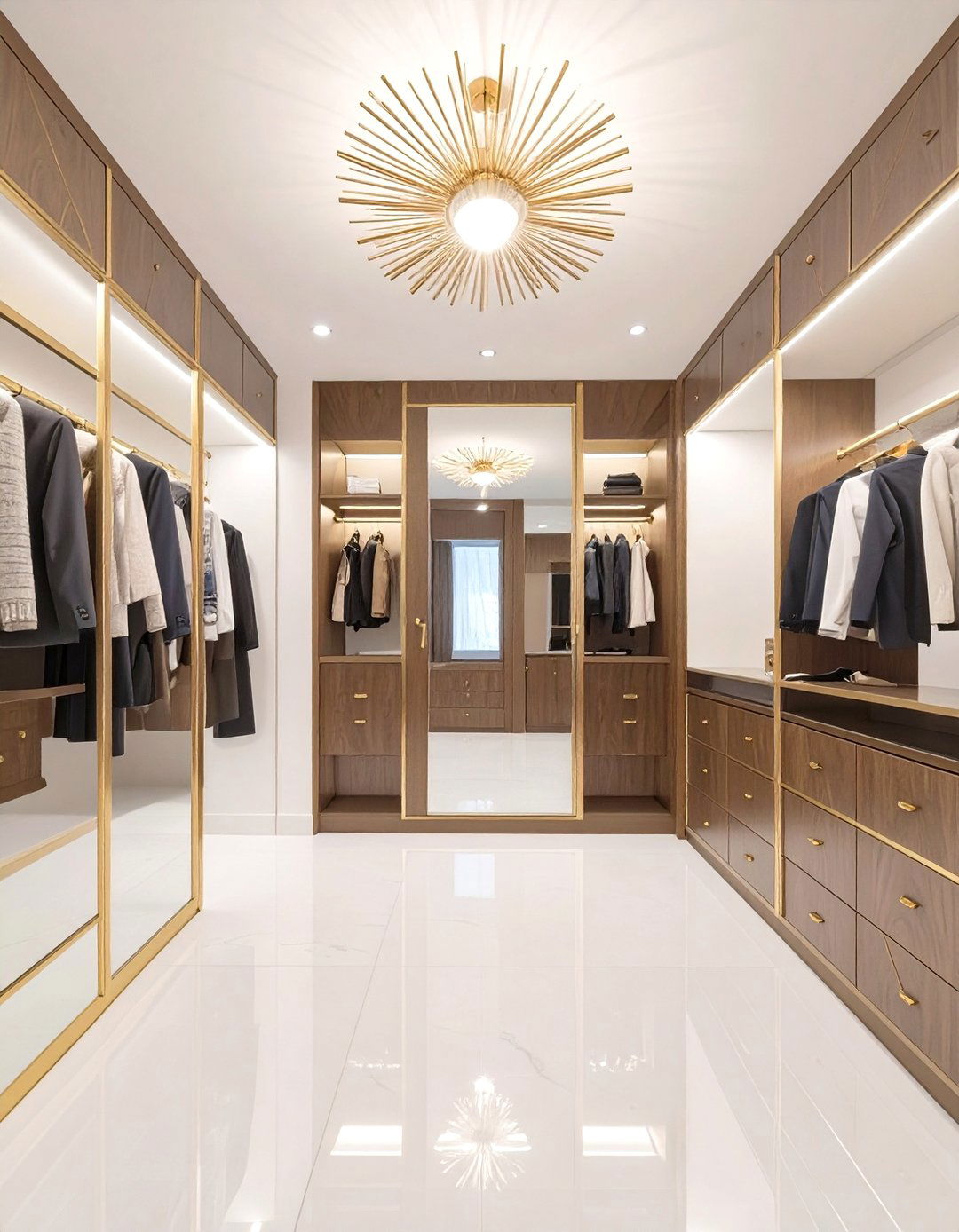 The Art Deco Inspired Closet - 30 modern closet design ideas