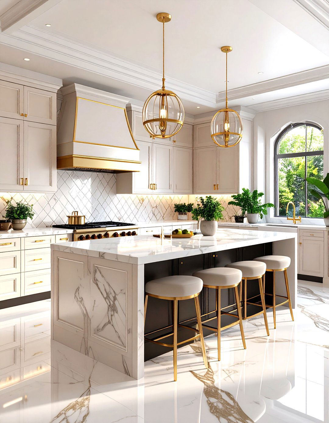 The Art Deco Inspired Kitchen - 30 kitchen remodel ideas 2025