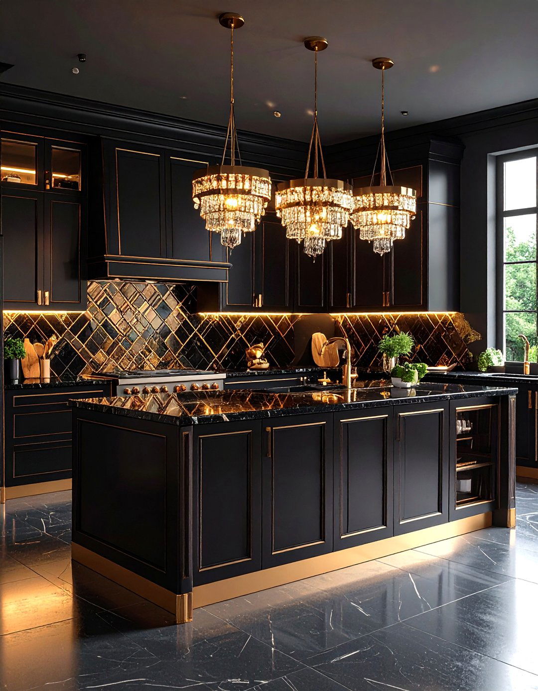 The Art Deco Inspired Kitchen - 30 kitchen remodeling ideas