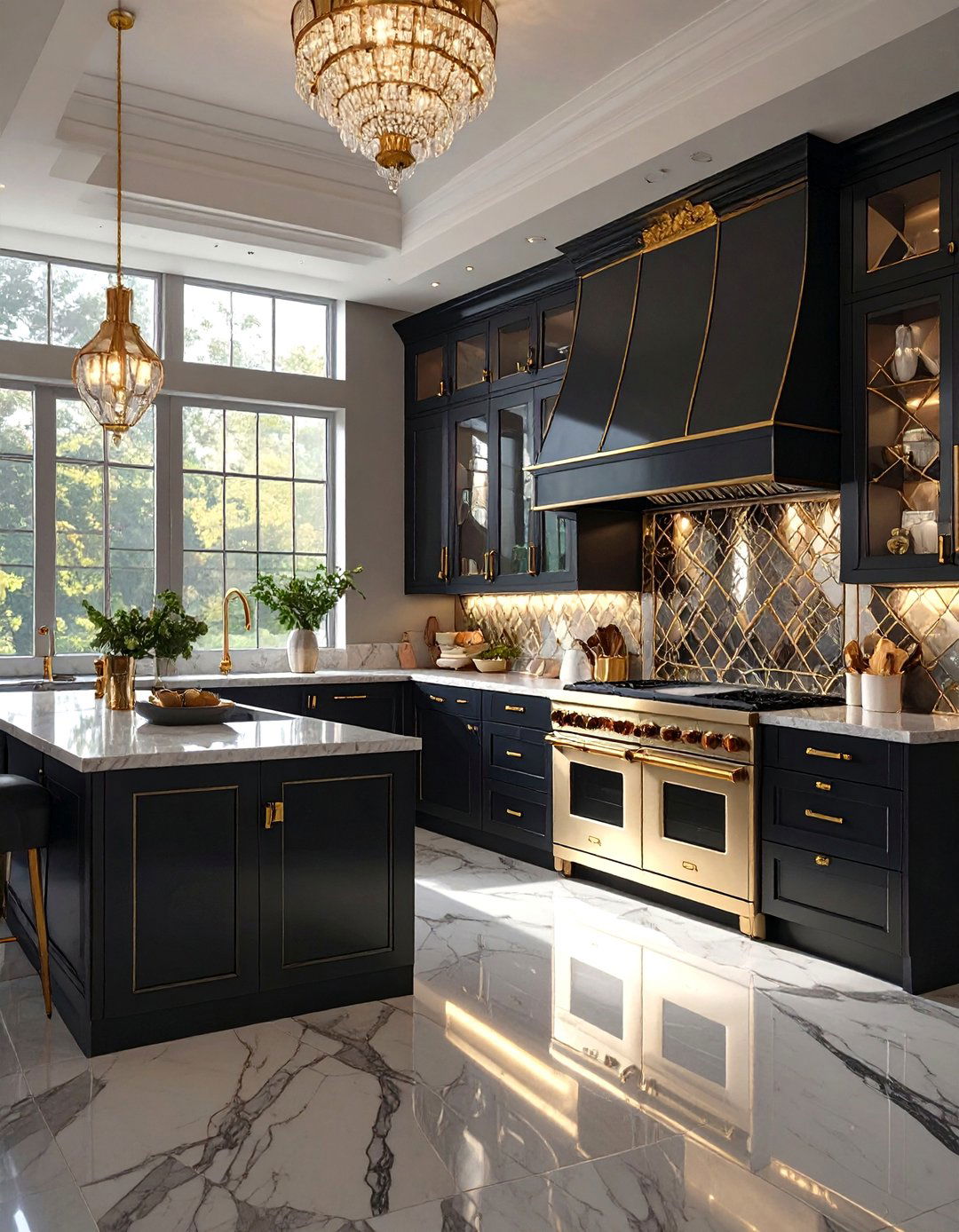 The Art Deco Inspired Kitchen - 30 free online kitchen design ideas