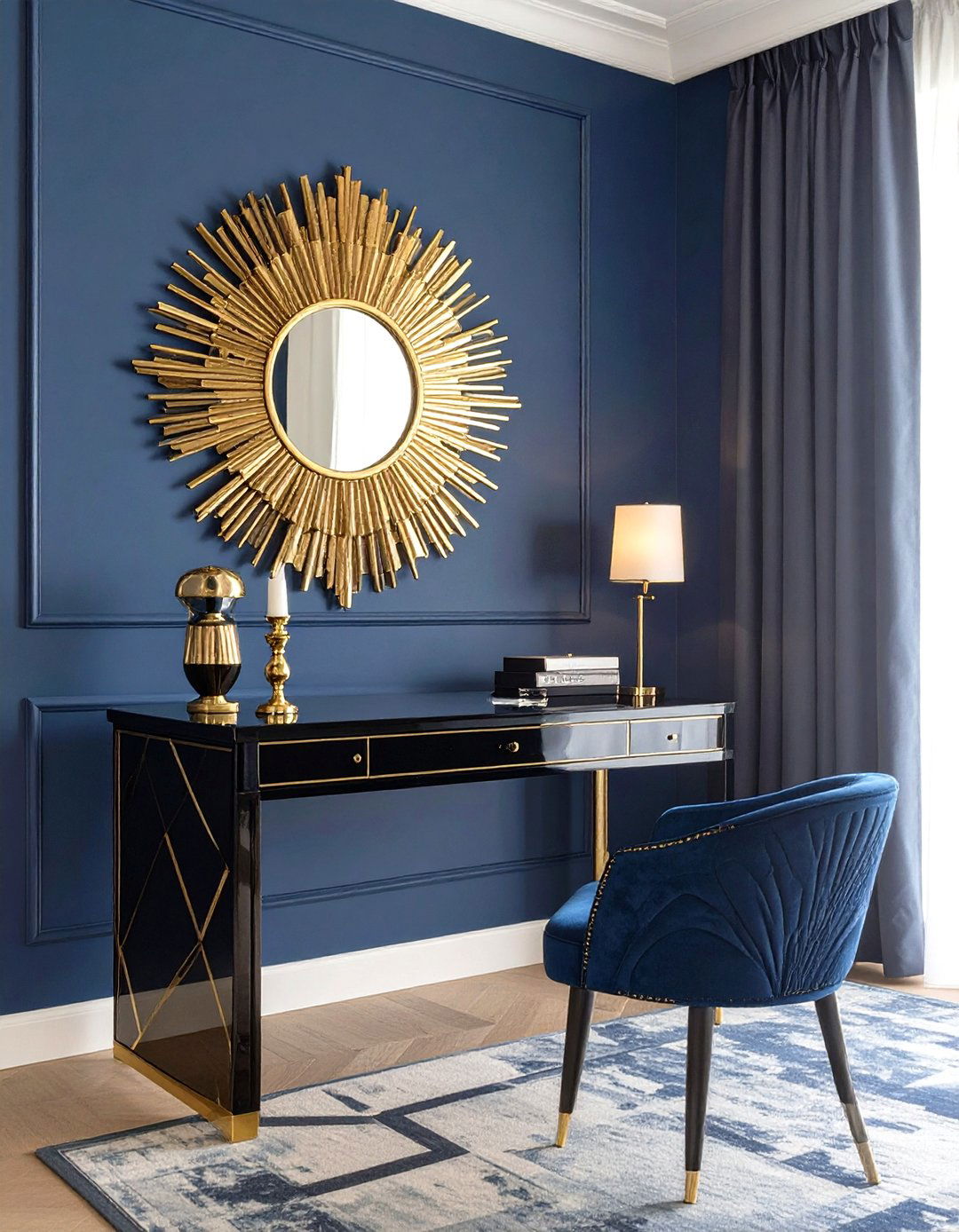 The Art Deco Inspired Office Room - 30 office room decor ideas