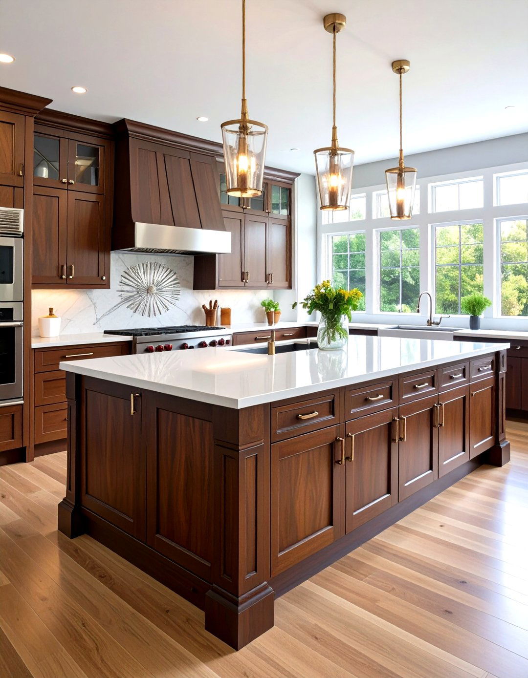 The Art Deco Inspired Peninsula - 30 kitchen peninsula ideas