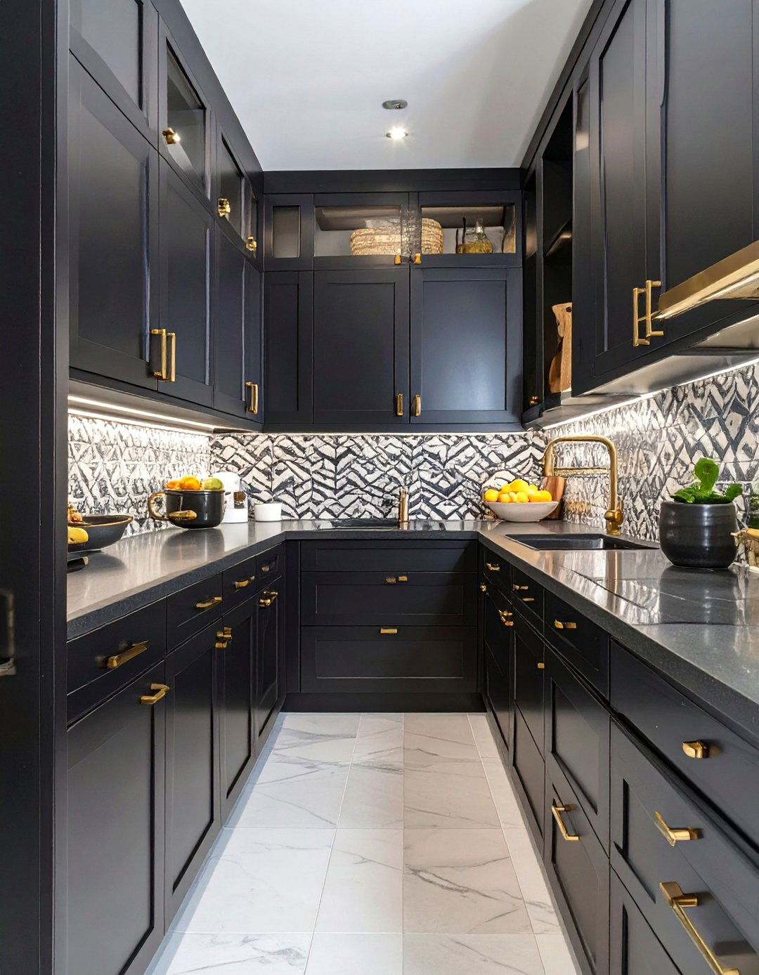 The Art Deco Pantry - 30 custom pantry ideas