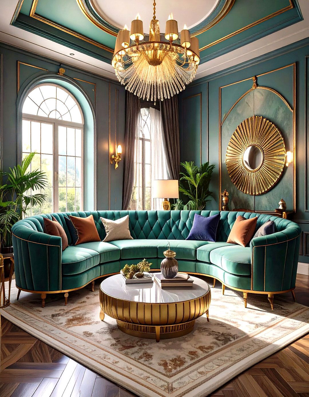 The Art Deco Revival Room - 30 havenly interior design ideas