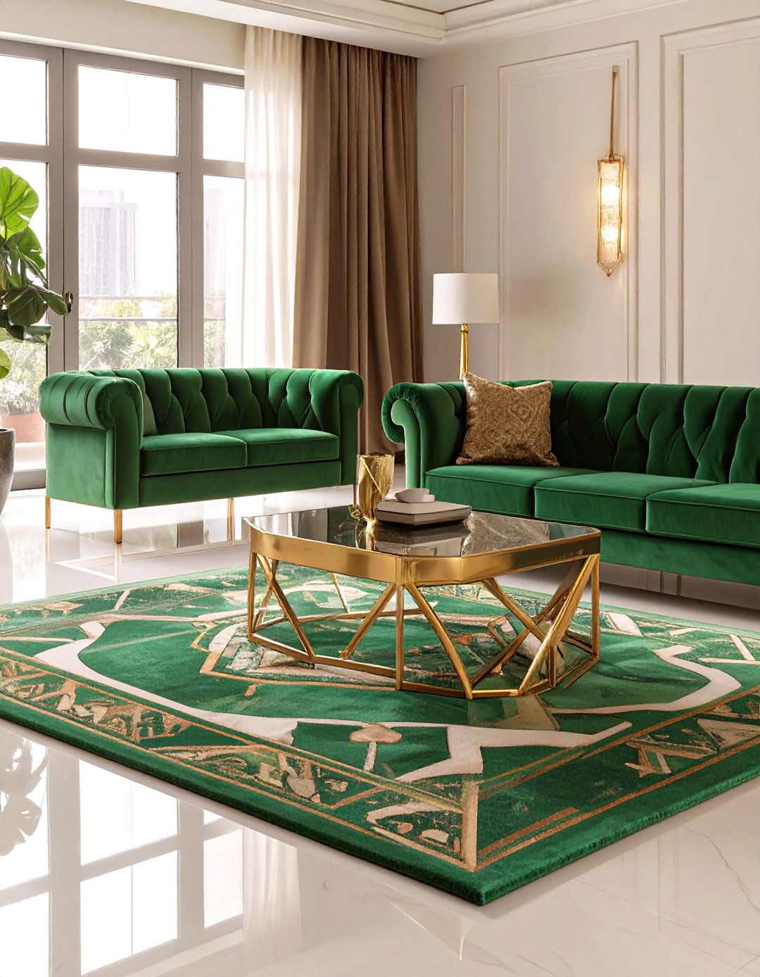 The Art Deco Revival Room - 30 harmony in interior design ideas