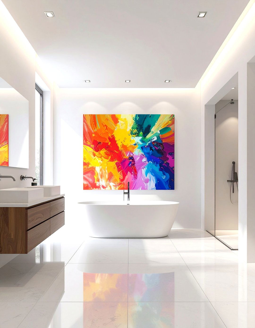 The Art Gallery Bathroom - 30 elegant bathroom ideas