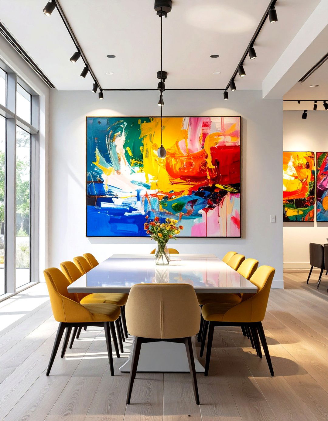 The Art Gallery Dining Room - 30 dining room interior design ideas