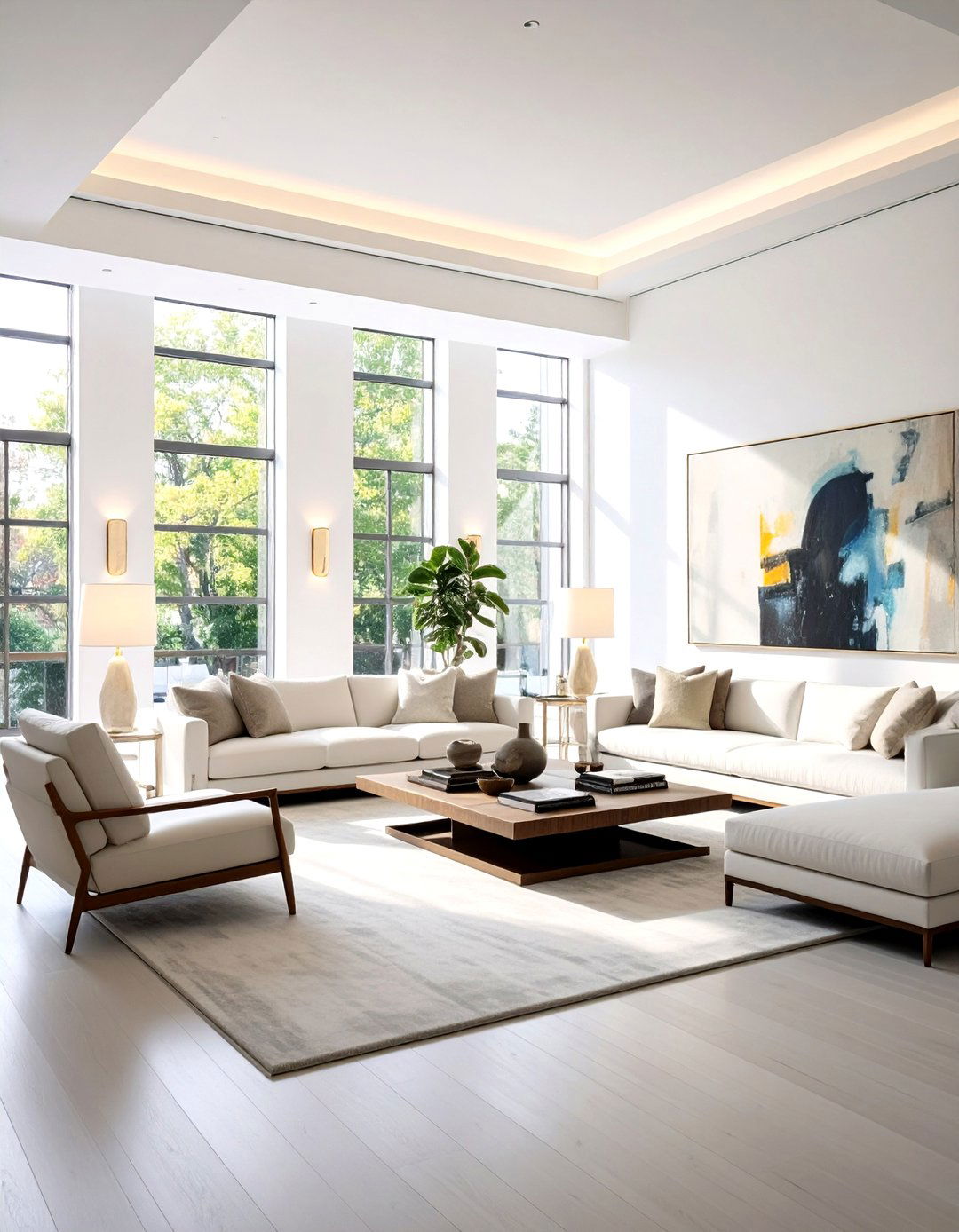 The Art Gallery Formal Living Room - 30 formal living room ideas