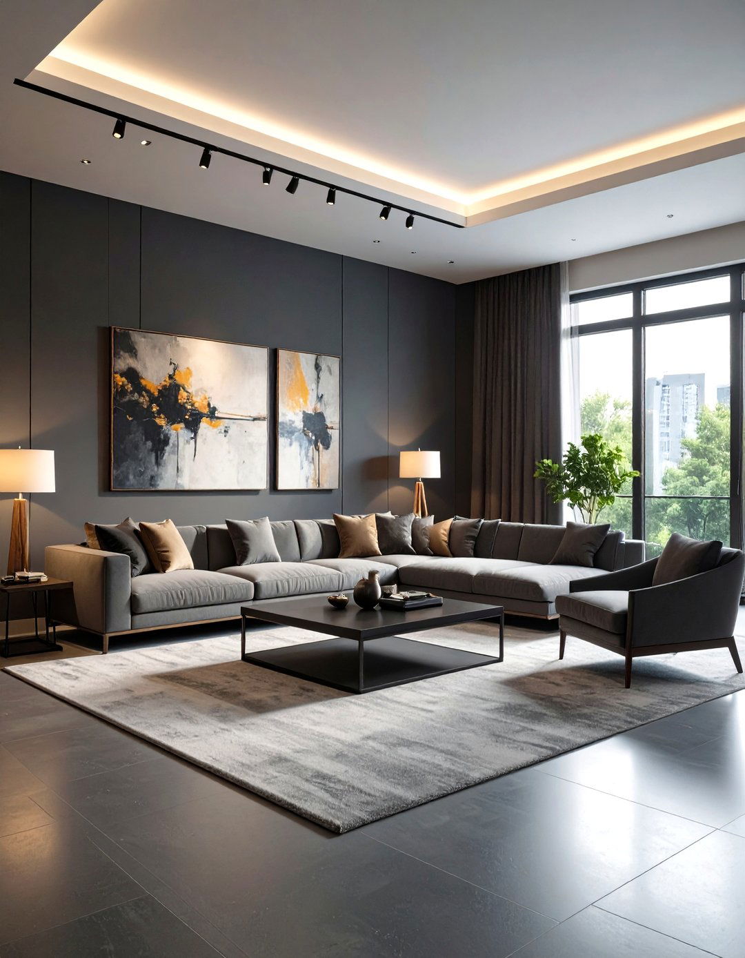 The Art Gallery Living Room - 30 family room vs living room decorating ideas
