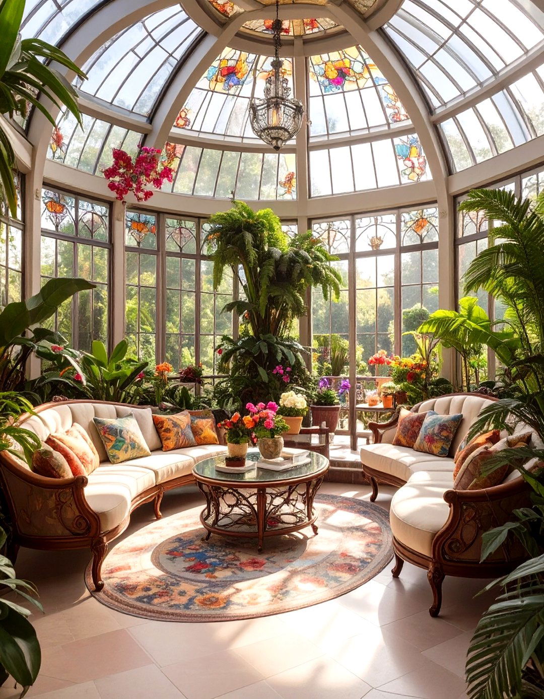 The Art Nouveau Inspired Solarium - 30 interior design game ideas