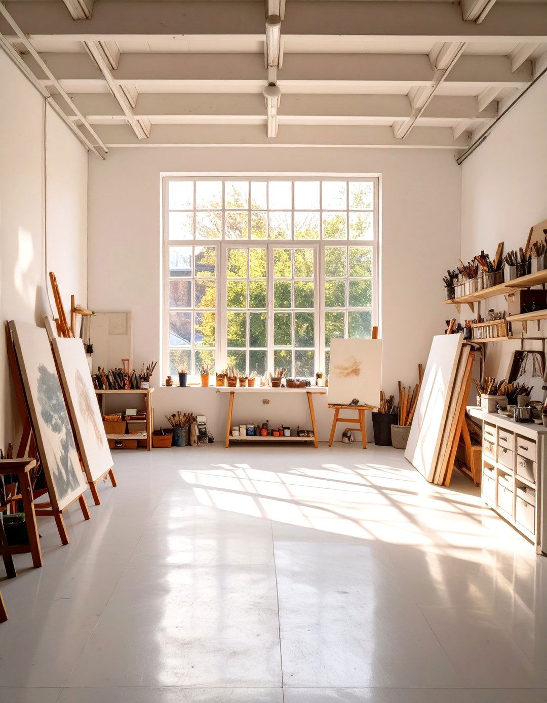 The Art Studio Garage Conversion - 30 garage decor ideas
